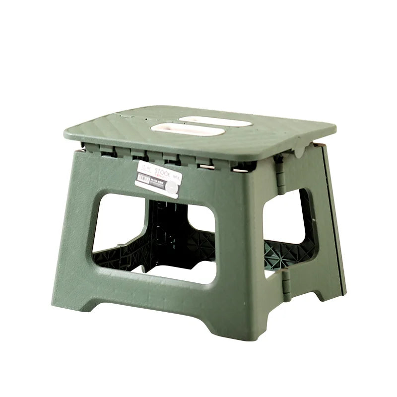 Folding stool portable kindergarten train Maza home subway thickened reinforced chair outdoor small bench
