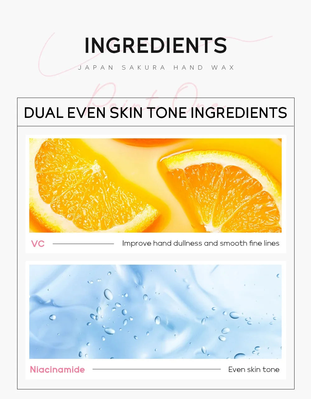 Laikou Sakura Honey Milk Moisturizing Hand Wax Repair Exfoliating Calluses Acid Anti-Aging Hand Cream Care Scrub Hand Mask