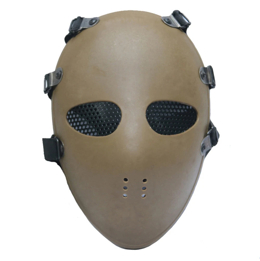 Airsoft Masks Classic Style Tactical Paintball BB Gun Shooting Full Face Protective Mask Army Wargame Field Hunting Accessories