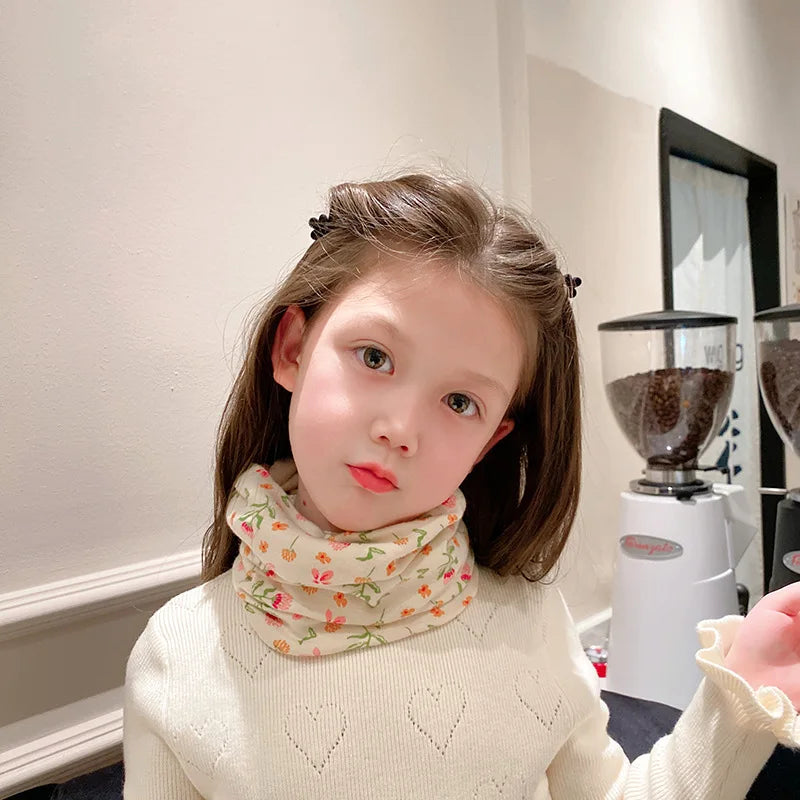 New Spring Autumn Winter Baby Scarf for Boys Girls Infant Scarves Children's Cotton Scarf Kids Warm O Ring Magic Neckerchief