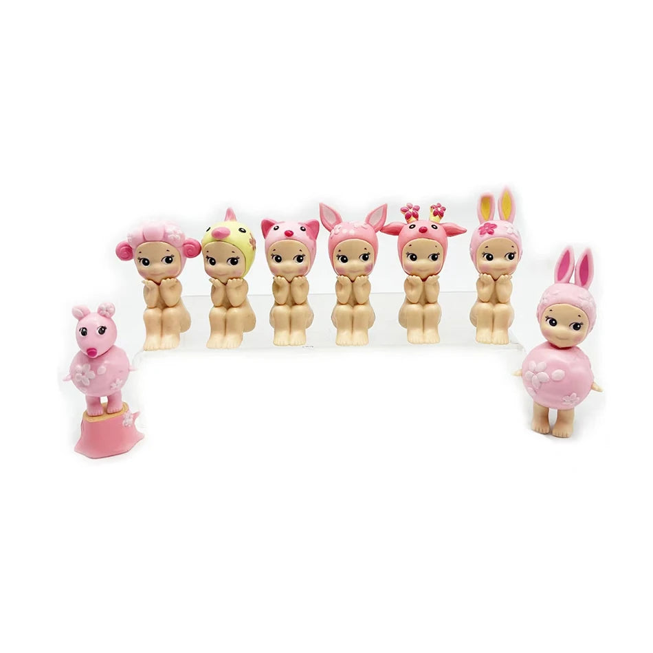 2025 Hot Sell Angels Cherry Blossom Series Anime Figures Ornaments Dolls Fans Children Gift Random