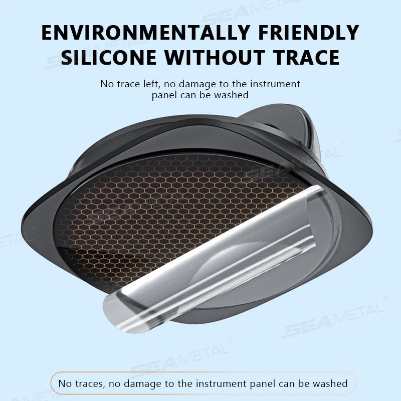 BLALION 360° Rotation Car Phone Holder Mat Pad Dashboard Automatic Clamping Anti Slip Anti bumping Stand For Phone GPS Bracket