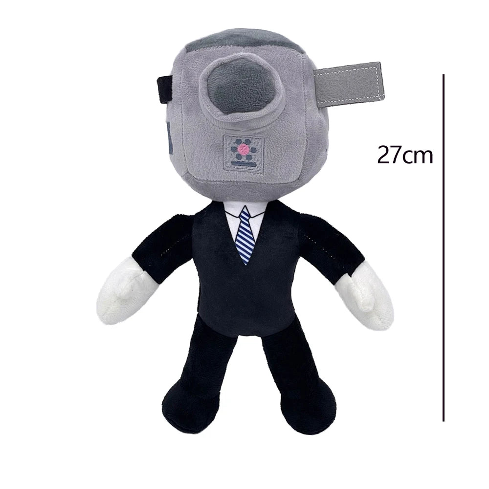 12pcs Skibidi Toilet Plush Toy New Skibidi Doll Stuffed Toy Skibidi Speakerman Plush Camara Camera Man Plush Stuffed Soft Toy
