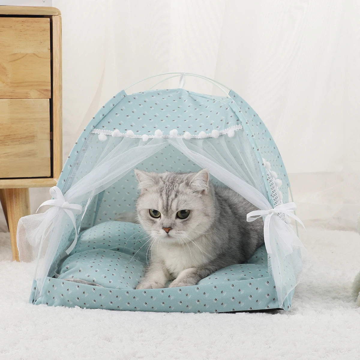 House for Cats Tent Sofa Beds & Furniture Pet & Furnitures Products Accessories Tents Cushions Supplies Winter Bed Kitten Basket