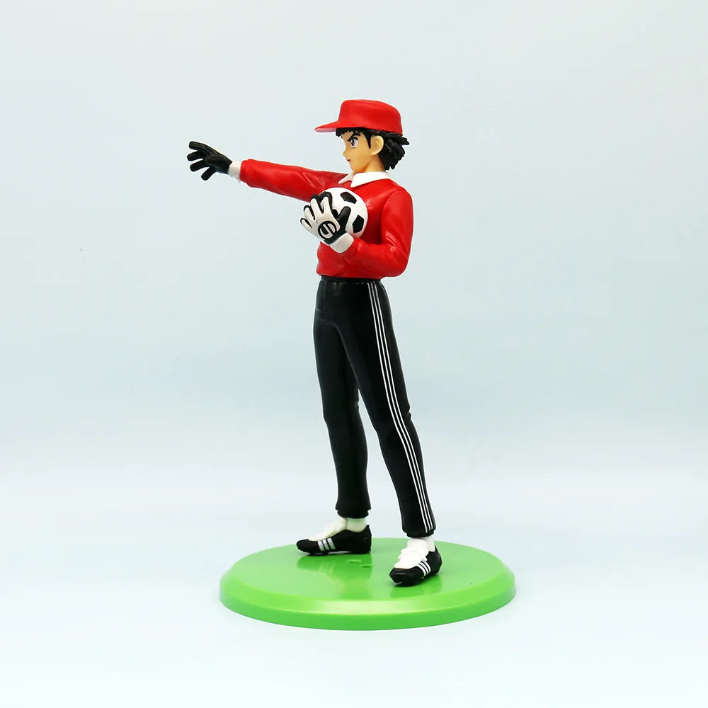 18cm Captain Tsubasa Anime Figure Ozora Tsubasa Action Figures Hyuuga Kojirou/Wakabayashi Genzou Figurine Collection Model Toys