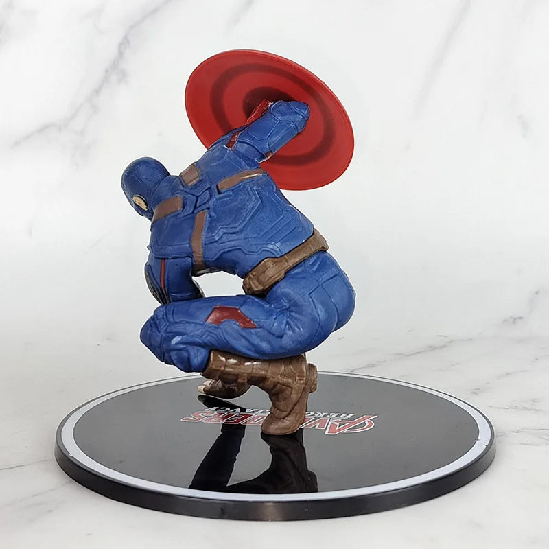 Marvels Spidermans movie Model Plate Car Decoration Doll birthday toy gift PVC model decoration Action Figure Toys Gift