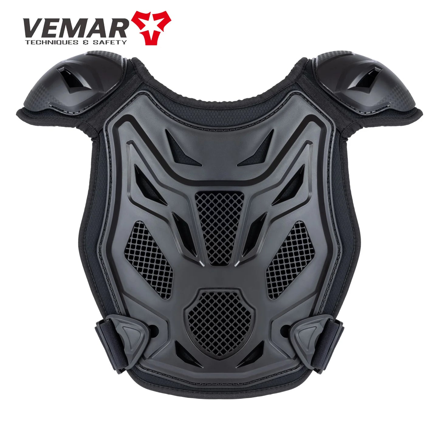 Children Motorcycle Riding Body Armor Vest Kids Motocross Back Chest Protectors Off-Road Dirt Bike Cycling Protective Gear