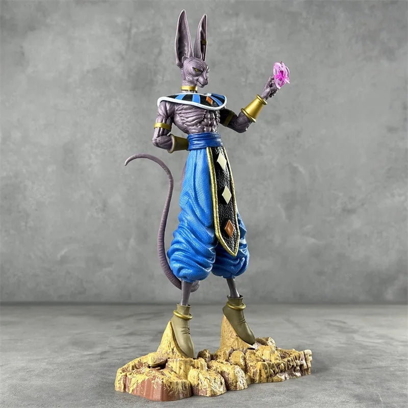 In Stock 30cm Anime Dragon Ball Z Beerus Figure Super God of Destruction Figures Collection Model Toy For Children Gifts