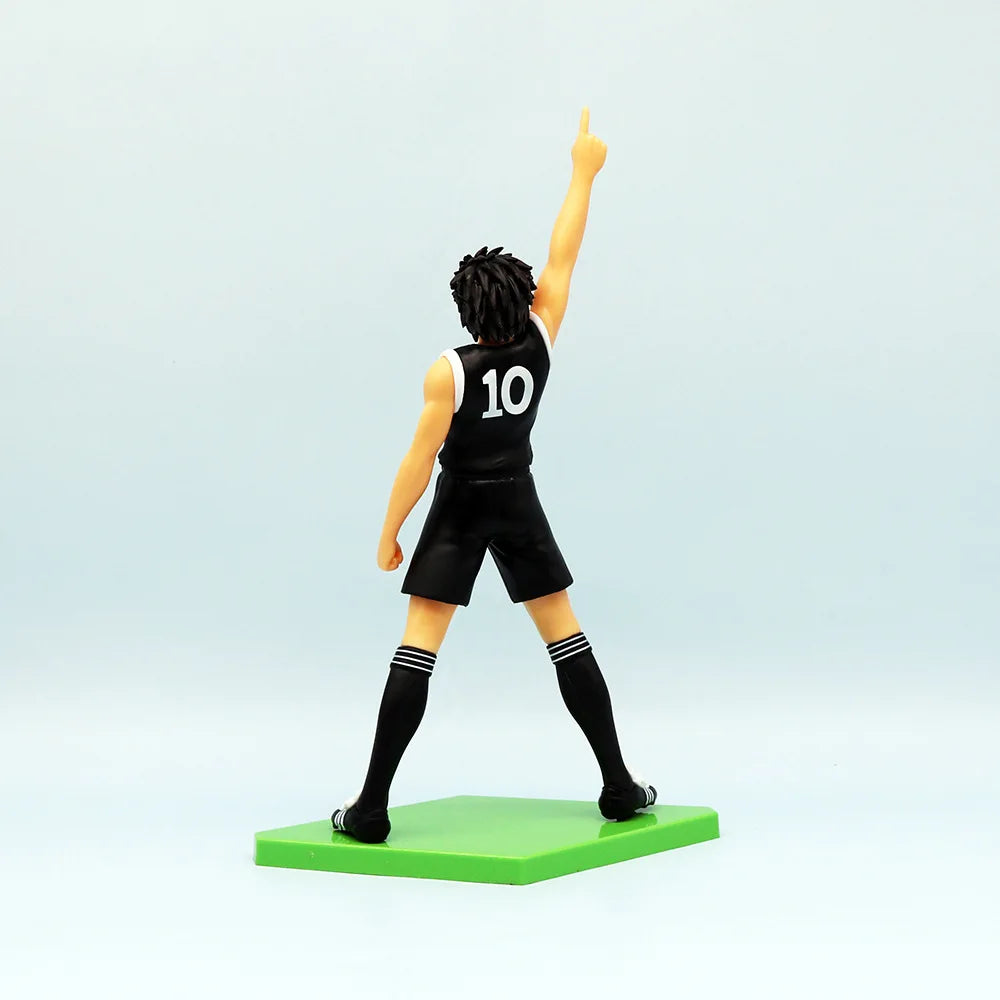 18cm Captain Tsubasa Anime Figure Ozora Tsubasa Action Figures Hyuuga Kojirou/Wakabayashi Genzou Figurine Collection Model Toys
