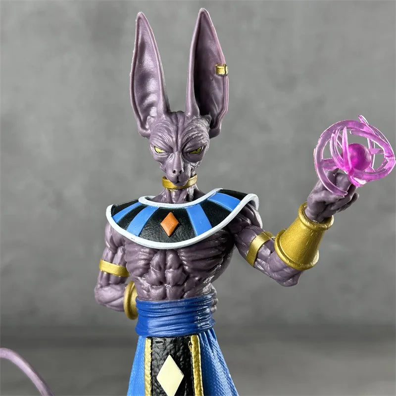 In Stock 30cm Anime Dragon Ball Z Beerus Figure Super God of Destruction Figures Collection Model Toy For Children Gifts