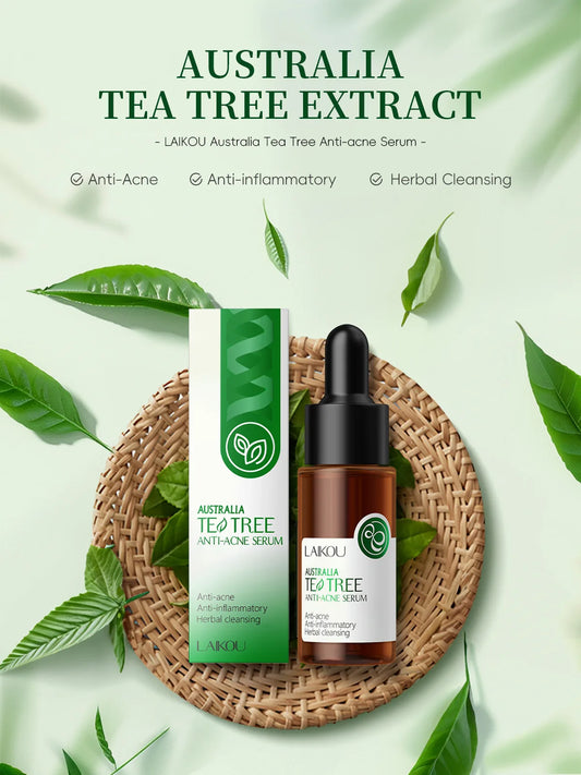 Laikou Tea Facial Essence Contains Hyaluronic Acid Dark Spot Remover Moisturizing Repair Anti-aging Essence Facial Skin Care