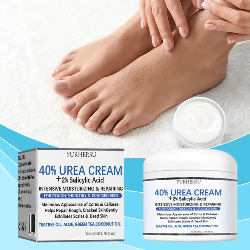 Foot Care Urea Cream 40% 42% Urea Cream Dead Skin Remover Hand Cream Foot Cream For Dry Cracked Feet And Hand Skin Care 50g/100g