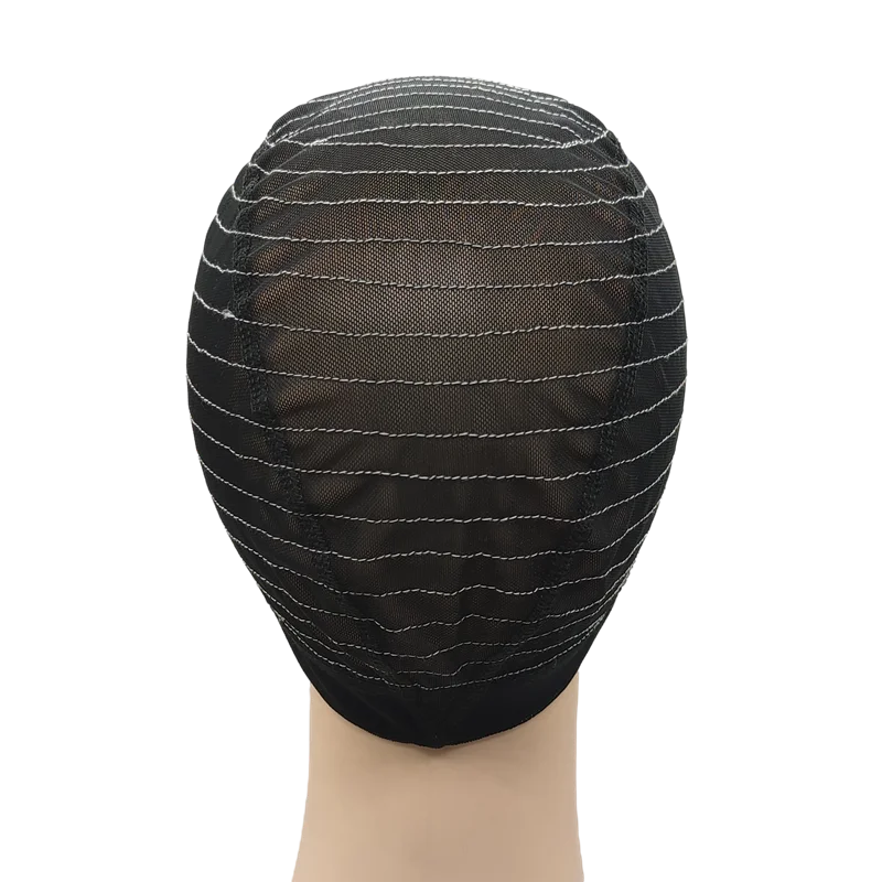 Perruque cheveux humain  hair styling tools  White line 13X4 Mesh wig u part wig cap Wig making  closure guideline map dome cap