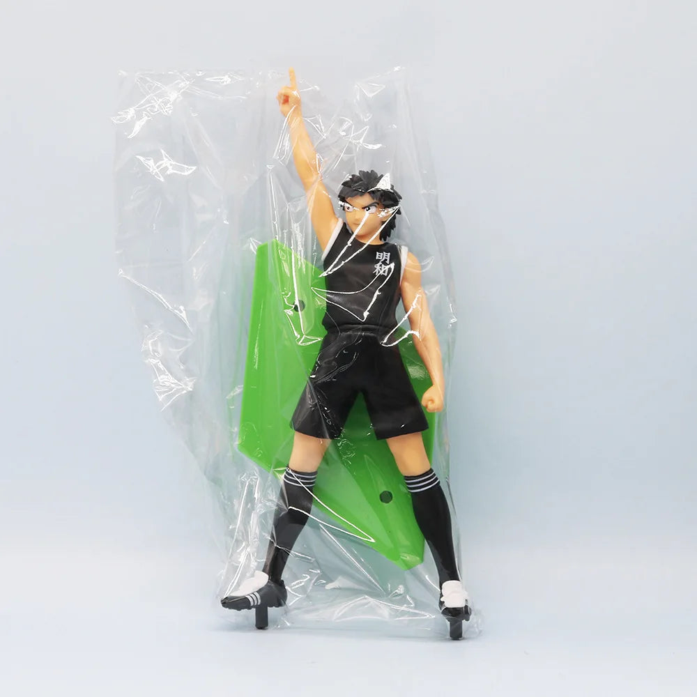 18cm Captain Tsubasa Anime Figure Ozora Tsubasa Action Figures Hyuuga Kojirou/Wakabayashi Genzou Figurine Collection Model Toys