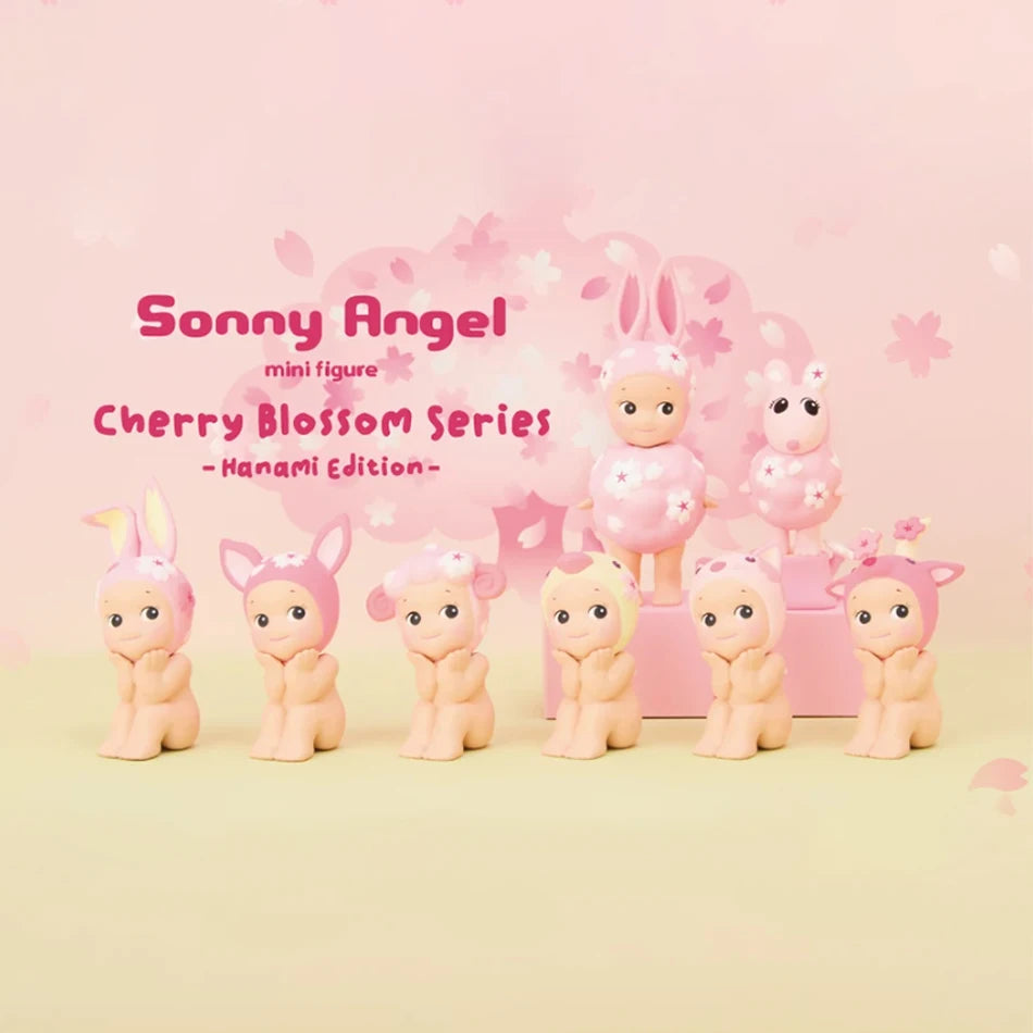 2025 Hot Sell Angels Cherry Blossom Series Anime Figures Ornaments Dolls Fans Children Gift Random