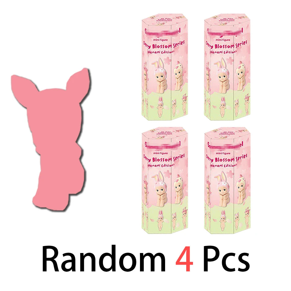 2025 Hot Sell Angels Cherry Blossom Series Anime Figures Ornaments Dolls Fans Children Gift Random