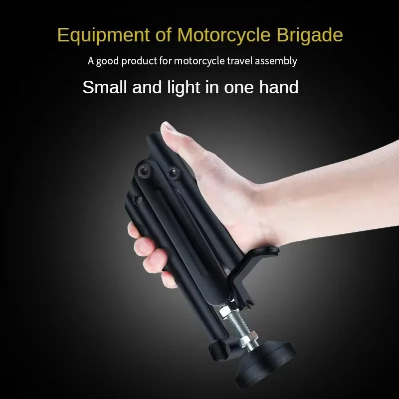 BLALION Motorcycle Stand Labor Saving Wheel Lifter Support Frame Foldable Heavy Lift Stand Stable Crane Frame For Most Dirt Bike