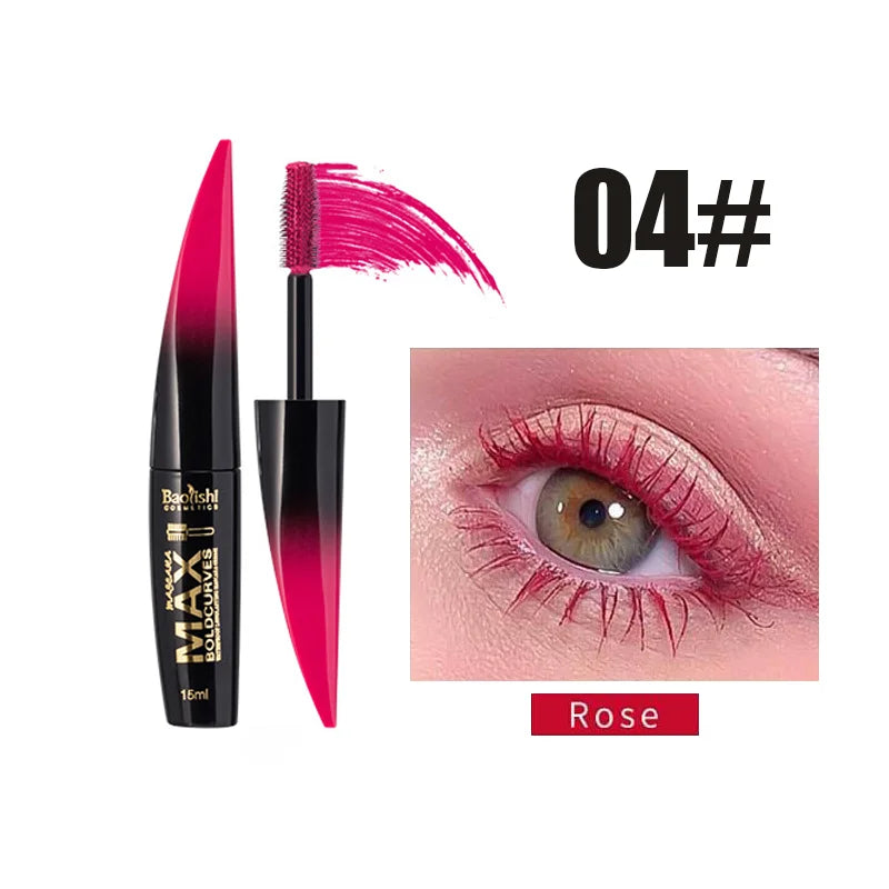 6 Color Extended Eye Black Long Lasting Waterproof Makeup Silk Smooth Eyelash Extension Cosmetics