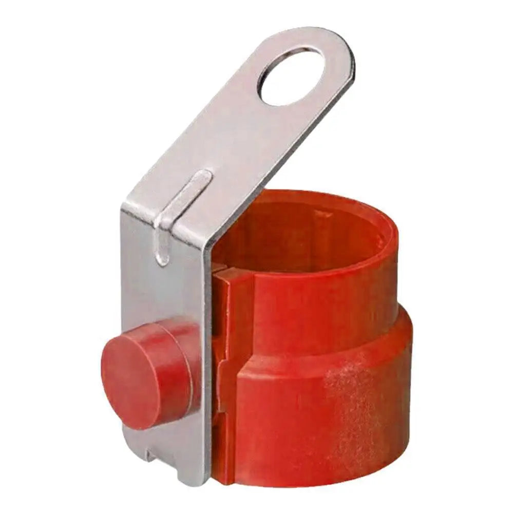 Round Parking Cover Trailer Plug Holder ABS Accessory Bracket Fixed Trailer Connector For 7 /13 Pin Trailer Plugs