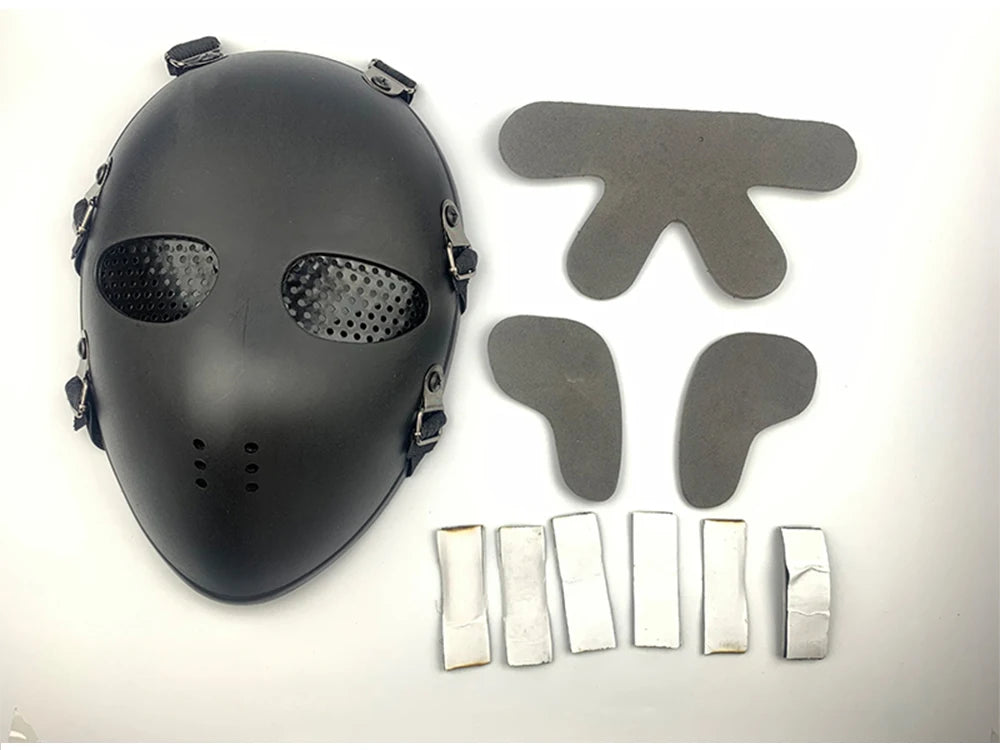 Airsoft Masks Classic Style Tactical Paintball BB Gun Shooting Full Face Protective Mask Army Wargame Field Hunting Accessories