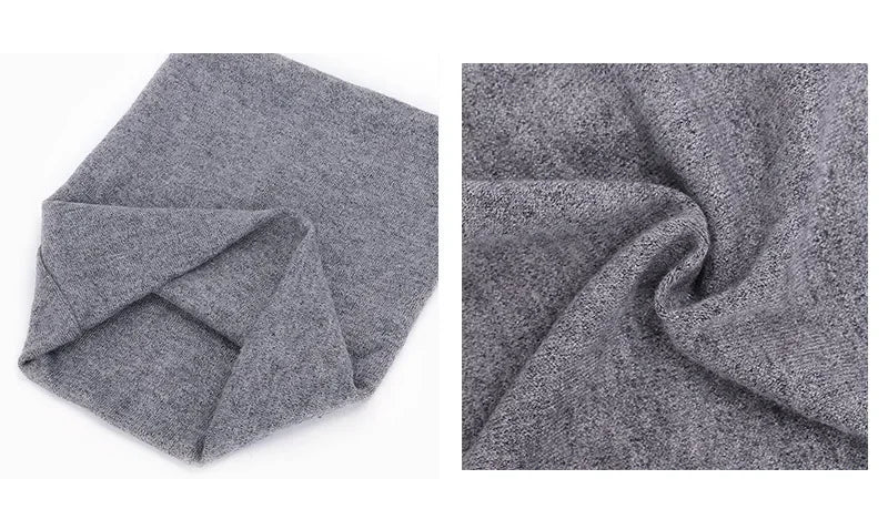 New Cashmere Winter Scarf for Baby Boys Girls Kids Knitted Scarves Unisex Elastic Mufflers Children Autumn Crochet Baby Scarf