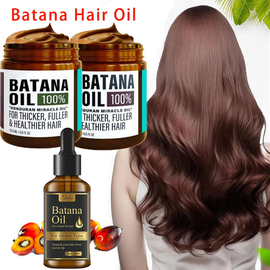 Natural Rosemary Batana Hair Care Essential Oil Repair Damaged Strengthen Roots Anti-Breakage Oils Hair Care