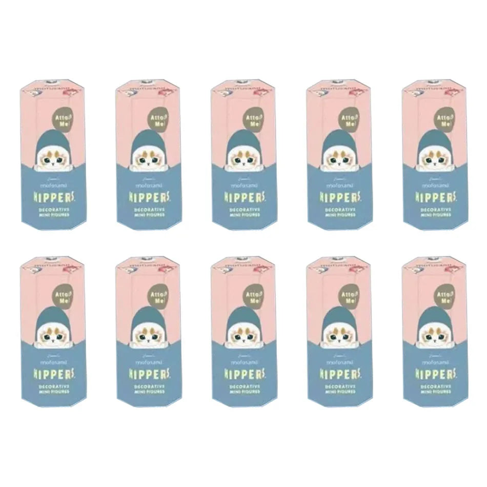 Kawaii Mofusand Hippers Series Blind Box Action Figure Cute Doll Mystery Box Mobile Phone Car Decor Accessories Toys