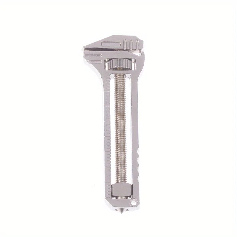 1Pcs Mini Wrench Pocket Portable Multitool Tools for Outdoor Camping Compact Titanium Alloy Bottle Opener