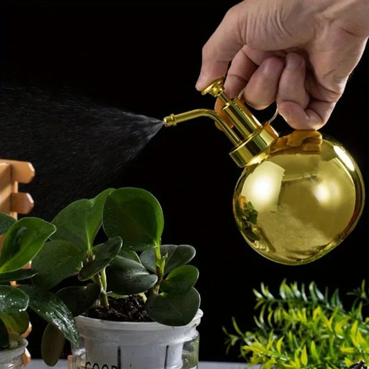 500ml Stainless Steel Watering Can for Indoor Plants Vintage Mister Spray Bottle Gardening Spraying Can Spritzer Bottles