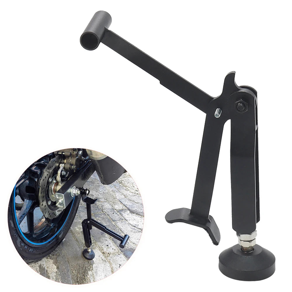 BLALION Motorcycle Stand Labor Saving Wheel Lifter Support Frame Foldable Heavy Lift Stand Stable Crane Frame For Most Dirt Bike
