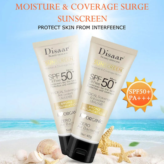 SPF50+Sunscreen Moisturizing Facial And Body Sunscreen UV Protection Skin Care And Anti Aging