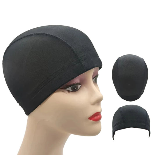 1PC Multipurpose swimming cap Dome Wig Cap For Making Wigs Spandex Net Elastic Wig Cap Wig Making Tools