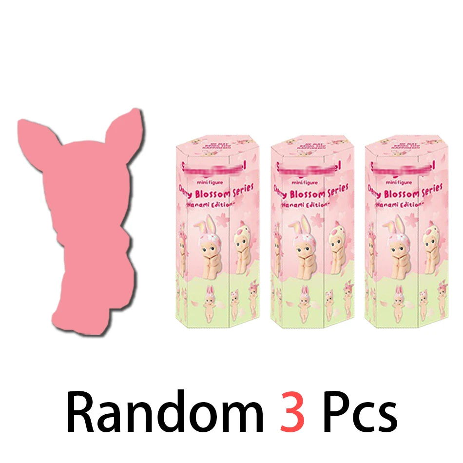 2025 Hot Sell Angels Cherry Blossom Series Anime Figures Ornaments Dolls Fans Children Gift Random