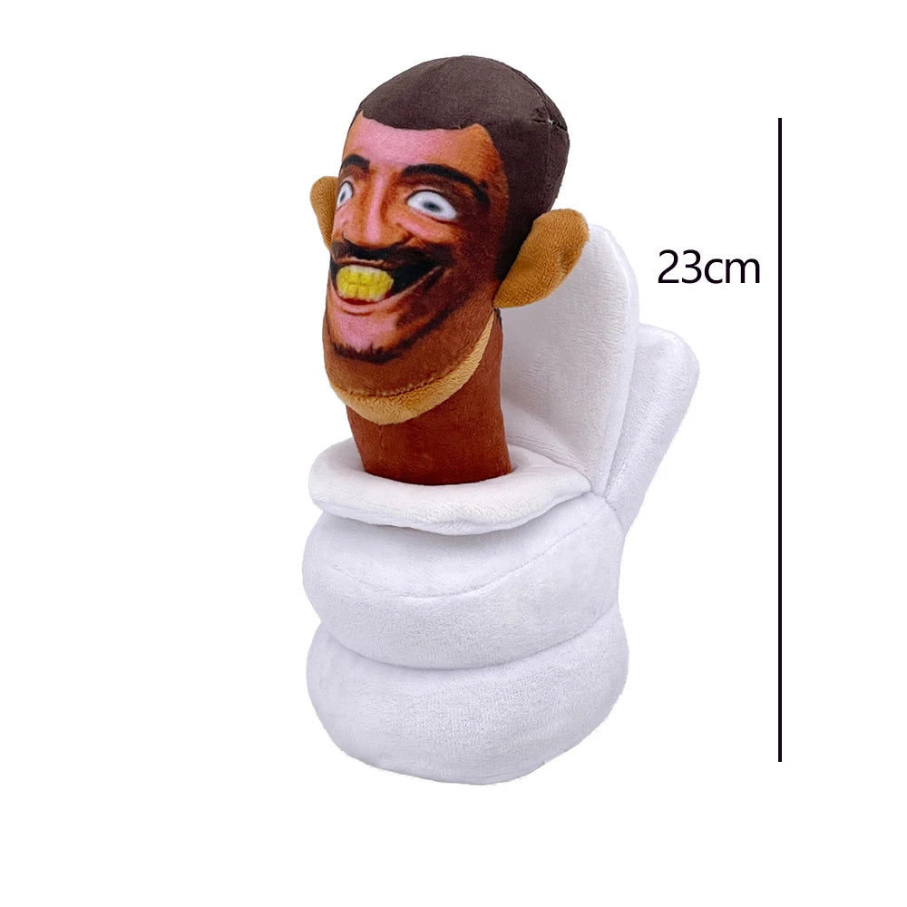 12pcs Skibidi Toilet Plush Toy New Skibidi Doll Stuffed Toy Skibidi Speakerman Plush Camara Camera Man Plush Stuffed Soft Toy