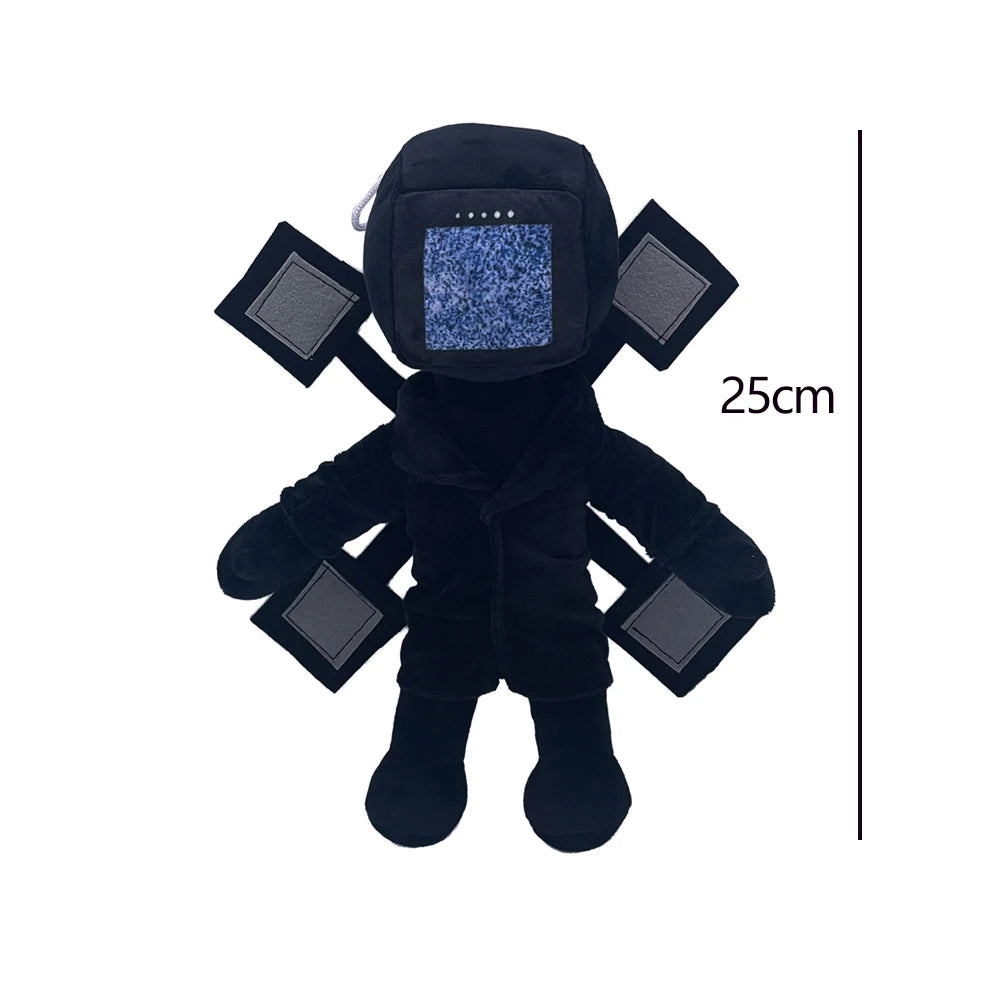 12pcs Skibidi Toilet Plush Toy New Skibidi Doll Stuffed Toy Skibidi Speakerman Plush Camara Camera Man Plush Stuffed Soft Toy