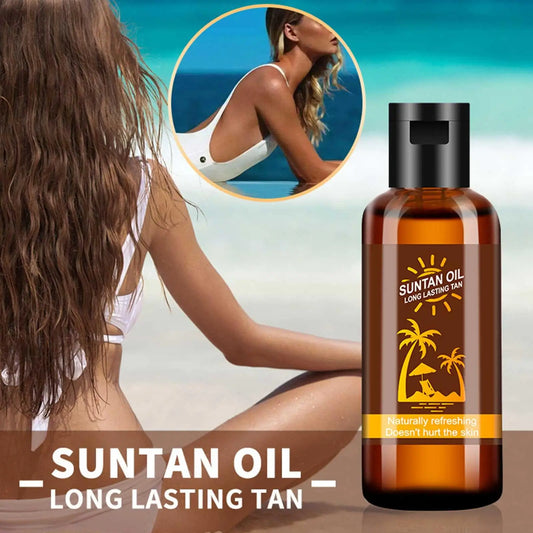Bronzing Self-tanning Drops Moisturizing Quick Natural Tanning Body Bronzer Fake Tan Sunless Self Tanner Serum Hydrating Drops