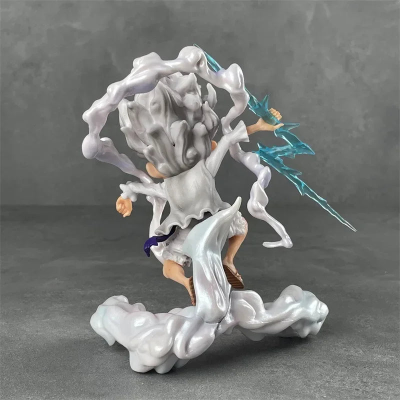 One Piece Anime Figure Toys SD Nika Luffy 5th Gear Awake Figurine 16CM PVC Action Figures Collection Model Ornaments Gifts Toys