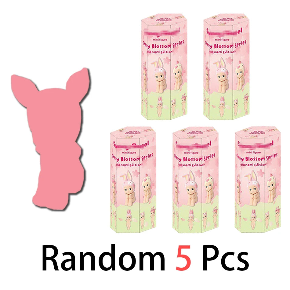 2025 Hot Sell Angels Cherry Blossom Series Anime Figures Ornaments Dolls Fans Children Gift Random