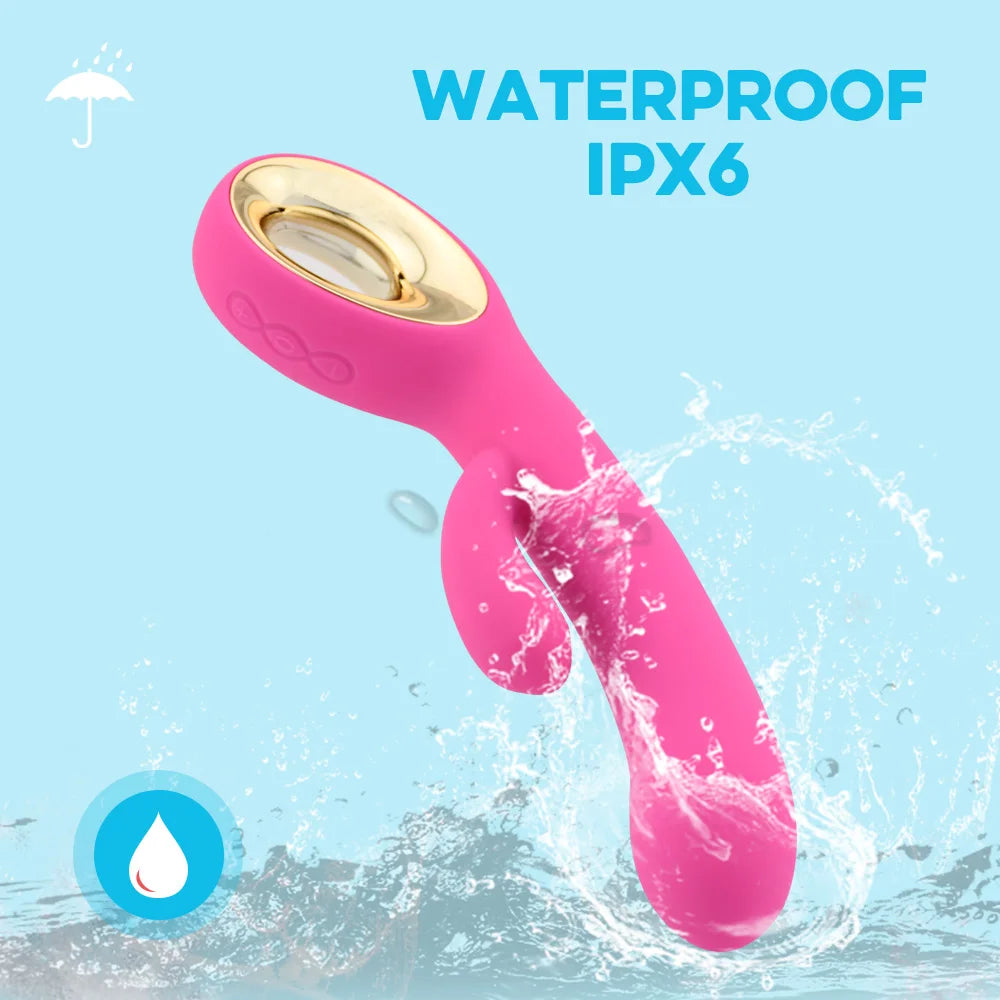 Vibrator for Women Clitoris Stimulator Silicone G-spot  Female Masturbation Sex Toys  rechargeable G spot vibrating Adult Goods