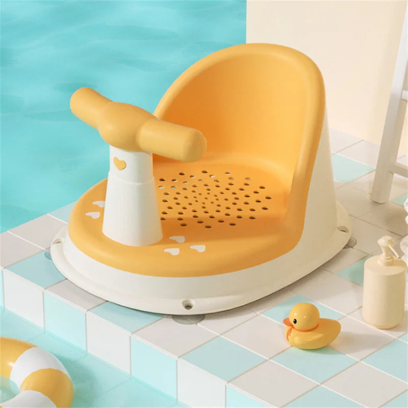 Baby bath seat kidsbathhandy gadgetbath stool can sit baby bath chair bathtub bracket non-slip bath stool