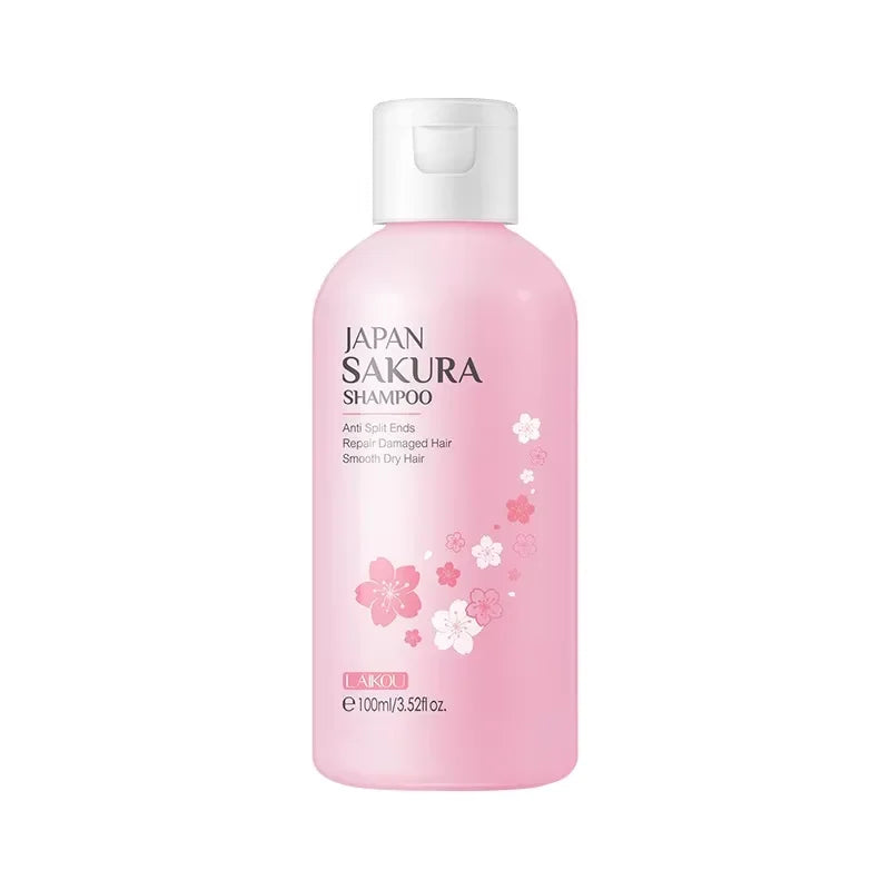 LAIKOU Sakura Shampoo Hair Conditioner Repair Damaged Moisturizing Nourishing Anti Dandruff Oil Control Shampoos Cleansing Care