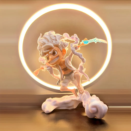 One Piece Anime Figure Toys SD Nika Luffy 5th Gear Awake Figurine 16CM PVC Action Figures Collection Model Ornaments Gifts Toys