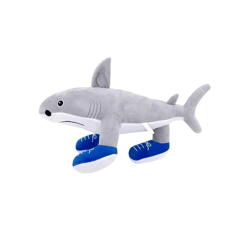 Italian Brainrot Tung Tung Tung Sahur Plush Toys 22-47cm Tungtung Sahur Tralalero Tralala Shark Plush Soft Stuffed Toy Doll Gift