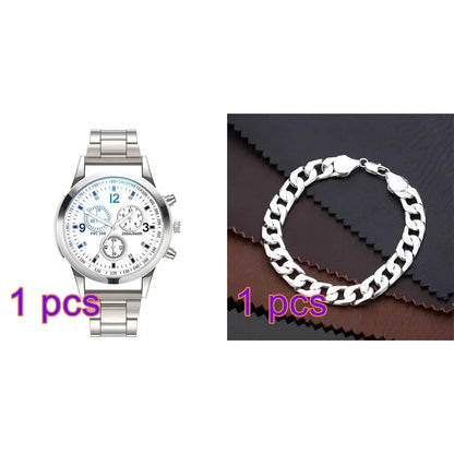 Kegllect Men Business Quartz Dial Stainless Steel Watch As A Gift