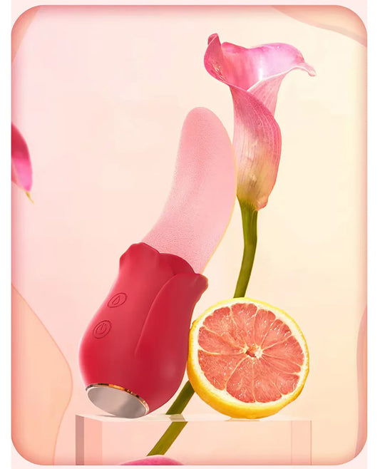 Swing Vibrator for Female Oral Nipple Clitoris Stimulator G-Spot Tongue Licking for Woman Adults Masturbator Sex Toys