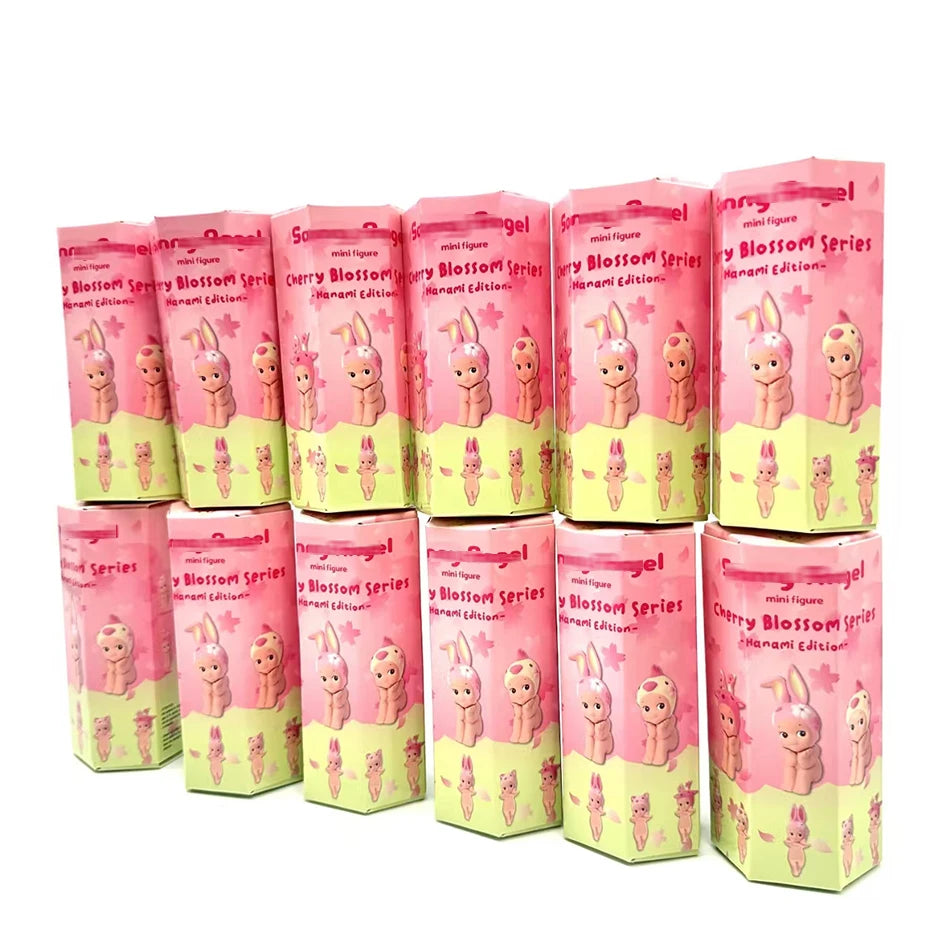 2025 Hot Sell Angels Cherry Blossom Series Anime Figures Ornaments Dolls Fans Children Gift Random