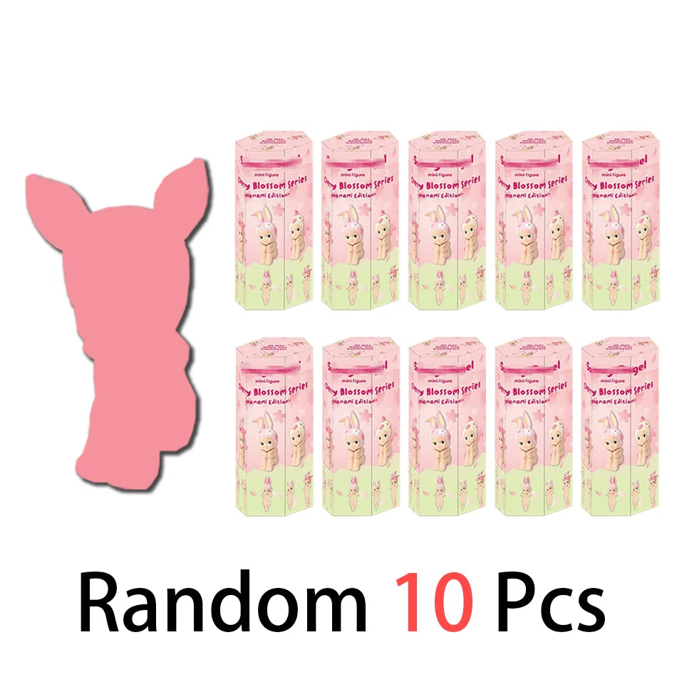 2025 Hot Sell Angels Cherry Blossom Series Anime Figures Ornaments Dolls Fans Children Gift Random