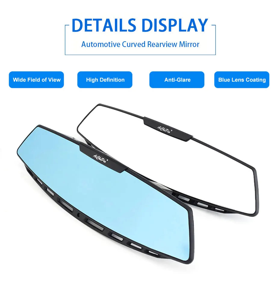 BLALION Car Baby Mirror Rear View Mirror Wide Angle Panoramic Assisting Large Vision Interior Monitor Universal Car Accessories
