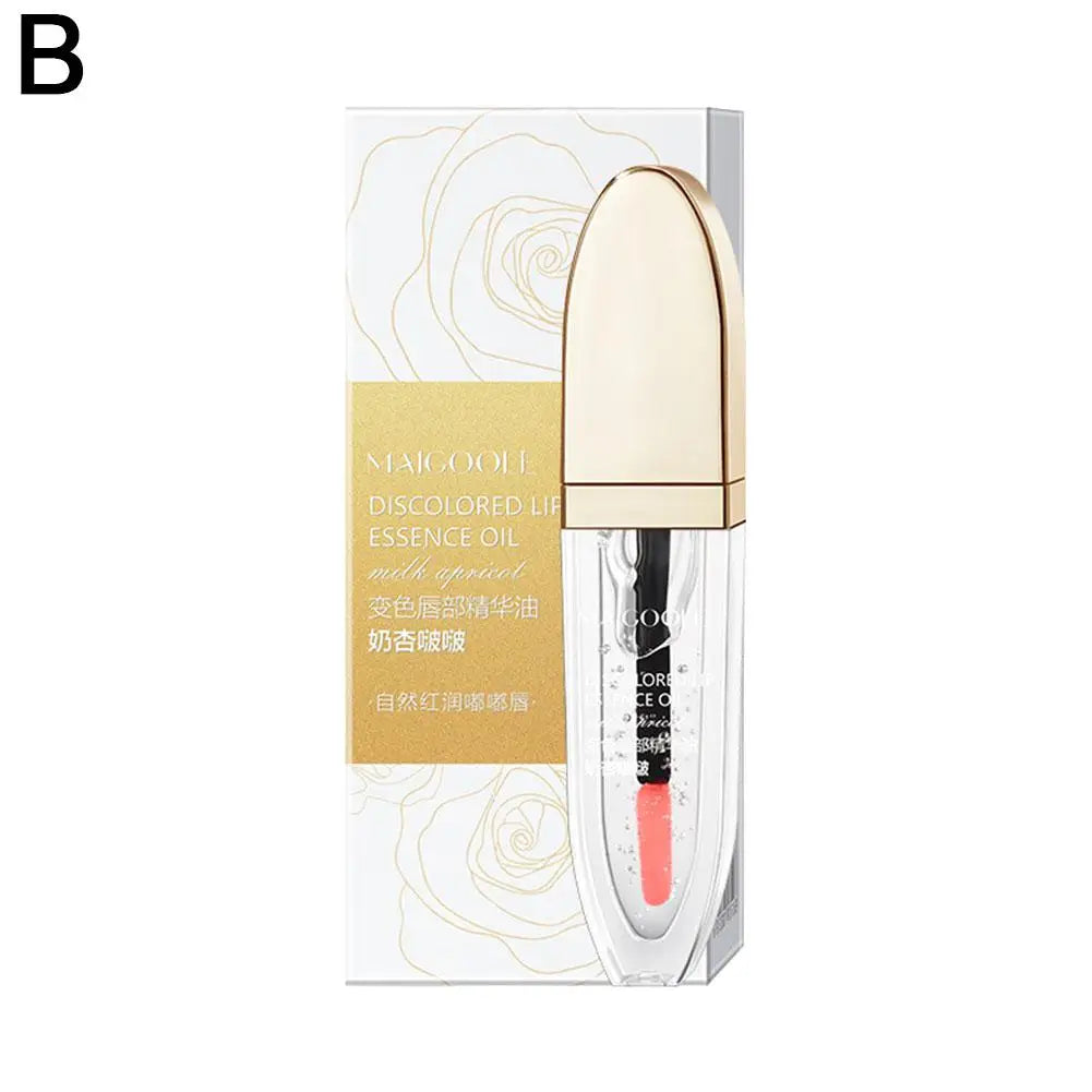 Color Change Volumising Lip Oil Plumper Serum Sexy Lip Lip Increase Fine Oil Gloss Moisturizing Lip Brighten Elasticity Lip Care