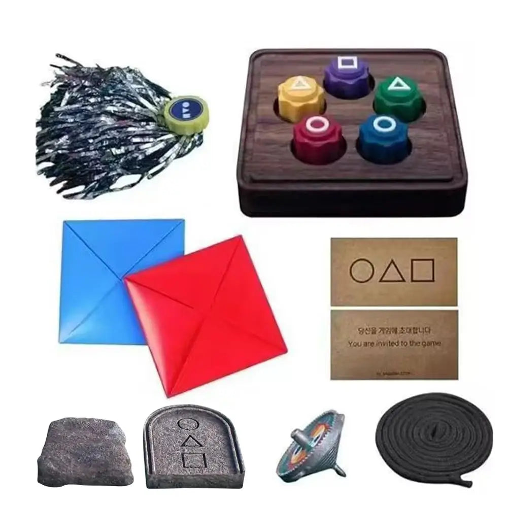 Korean Game Traditional Play Game Fun Jack Stone Pebbles Set Hand Eye Coordination Training Toy Set For Board Game Party Games